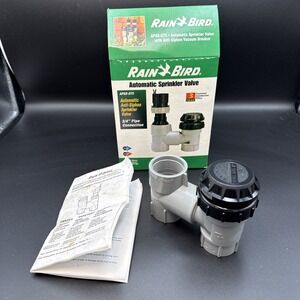 READ! Missing AVA-100 adapter Rain Bird Sprinkler Valve APAS-075 3/4" Pipe
